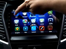 "Hyundai Santa Fe 2014" android monitoru