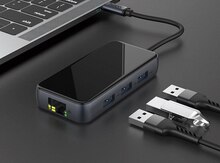 Type-c Lan USB Hub "Hoco"