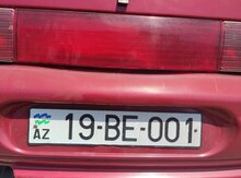 Avtomobil qeydiyyat nişanı - 19-BE-001