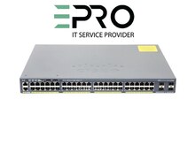 Cisco 2960X 48 Port x 1Gbe|SFP 1Gbe 4-port|48TS-L lanbase L2