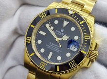 "Rolex Submariner Date Gold Black" qol saatı