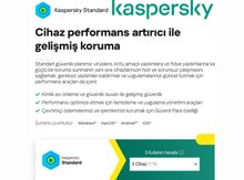 Kaspersky Standart Antivirus (3 cihaz 1 il)