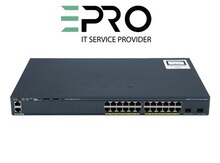 Switch Cisco C2960X 24 PoE x 1Gbit|SFP 10Gbit 2-port|370W|LAN Base L2|24PD-L