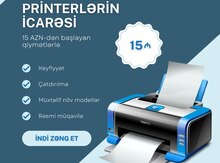 Printerlərin icarəsi