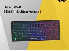 "Jedel K520 rgb" mini klaviatura