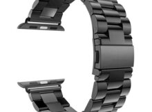 Kəmər "Greatcase SW173 Apple Watch üçün 38/40/41/42/44/45/49 mm Black"