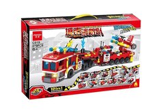 Blok konstruktor "C019 Fire Brigade, 670 element"