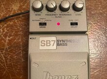 "Ibanez SB7 Synthesizer" bass pedalı