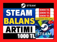 "Steam" hədiyyə kartları