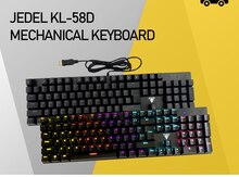 Mexaniki klaviatura "Jedel KL-58D RGB"