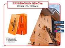 İstilik izolyaisya "XPS Penoplex Osnova 20 mm 600x1200 mm (19 plitə)"