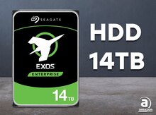 14TB HDD Seagate Exos X16 7200 Sərt disk