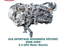 "Kia Sportage" 2.4 GDI mühərrik sistemi (2008-2009)