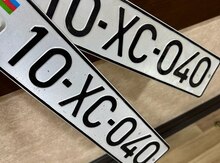 Avtomobil qeydiyyat nişanı - 10-XC-040