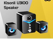 Dinamik "Kisonli U-3100 Speaker (USB 2.1)"