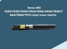 "Xerox WC 7525/7530/7535/7545/7556/7830/7835/7845/7855/7970" kartric black
