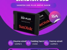 SSD "Sandisk plus", 240GB