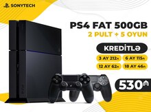 Sony PlayStation 4 Fat 500 GB+7 oyun