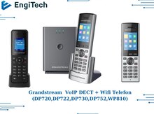 Grandstream VoIP DECT + Wifi Phone(DP720,DP722,DP730,DP752,WP810)
