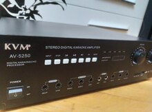 "KVM AV5250" karaoke səsgücləndirici