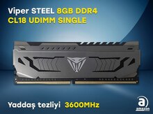 Viper STEEL 8GB 3600MHz CL18 UDIMM SINGLE PVS48G360C8 