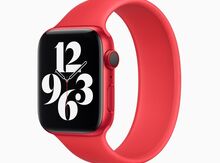 ''Apple Watch Solo Loop Red'' kəməri