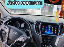 "Hyundai Santa Fe" android monitoru