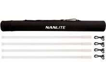 Nanlite PavoTube T8-7X RGB LED Pixel Tube Light ( 4-Light Kit)