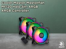 Cooler Master MasterFan MF120 Halo 3in1 ARGB Sync+Wired ARGB ControllerMFL-B2DN-183PA-R1