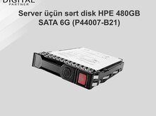 Server üçün sərt disk HPE 480GB SATA 6G (P44007-B21)
