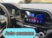 "Hyundai Elantra" android monitoru 