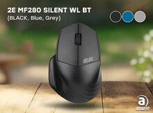 2E MF280 SILENT WL BT Wireless (BLACK, Blue, Grey)