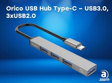 Orico USB Hub Type-C – USB3.0, 3xUSB2.0 AH-13-GY-BP