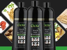 Saç qaraldan şampun "Dexe Black Hair Shampoo 400 ml"