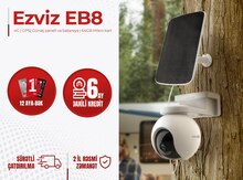 "Ezviz EB8" 4G Simsiz günəş panelli müşahidə kamerası