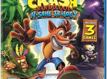 Ps4 oyunu "Crash bandicoot n sane trilogy "