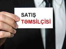 Satış təmsilçisi tələb olunur