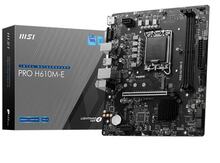Ana plata "MSI Pro H610M-E 5600MHz (OC) DDR5"