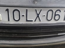 Avtomobil qeydiyyat nişanı -10-LX-061