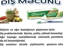 "Orecare" diş məcunu 