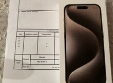 Apple iPhone 15 Pro Natural Titanium 128GB/8GB