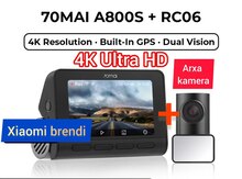 Videoqeydiyyatçı "XİAOMİ 4K a800s + arxa kamera"