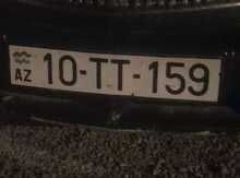 Avtomobil qeydiyyat nişanı - 10-TT-159