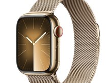 Apple Watch Series 9 Steel Gold 45mm