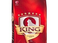 "King" pişiklər üçün quru yem 15 kg