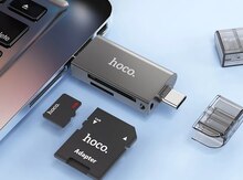 Hoco HB39 Card Reader USB & Type-C 3.0 High Speed