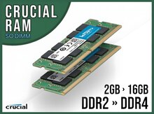 Notbuk üçün RAM “Crucial soDIMM "