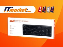 2E Keyboard KS210 Slim WL Black 2E-KS210WB