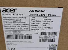 Monitor "‎Acer Nitro ED270R 27"