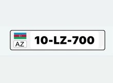 Avtomobil qeydiyyat nişanı - 10-LZ-700
